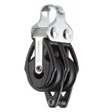 Блок двухшкивный двухобушковый 22мм