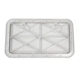 Крышка рундука SEAFLO 353x606мм, белый пластик