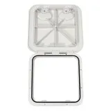 Крышка рундука SEAFLO 370x375мм, белый пластик