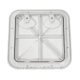 Крышка рундука SEAFLO 370x375мм, белый пластик