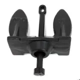 Якорь Холла в ПВХ оболочке 6,8 кг чёрный 