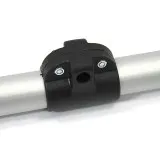 Весло Р1600 с хомутом,  широкая лопасть