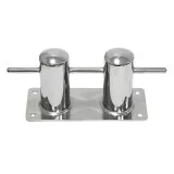 Кнехт двойной 60 мм с основанием