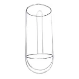 Корзина для кранца прямая 170 мм.