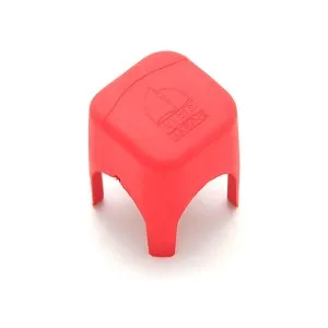 Крышка для клемм одинарная красная