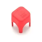 Крышка для клемм одинарная красная