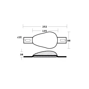 Анод алюминиевый на корпус судна