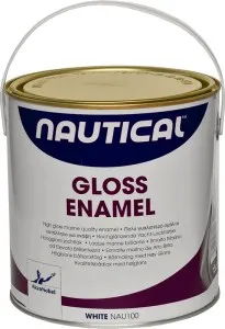 Эмаль глянцевая белая 2,5 л