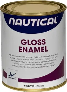 Эмаль глянцевая желтая 0,75 л