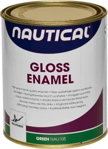 Эмаль глянцевая зеленая 0,75 л