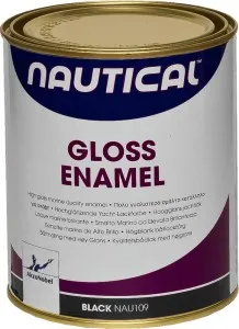 Эмаль глянцевая чёрная 0,75 л