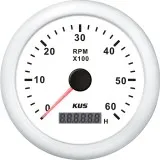 Тахометр 6000 об/мин со счетчиком моточасов (WW), SR:1-10