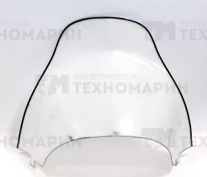 Стекло ветровое Тайга Варяг(увел, 59см, 2мм) 50-44-4211