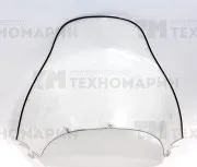 Стекло ветровое Тайга Варяг(увел, 59см, 2мм) 50-44-4211