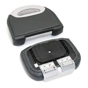 Сиденье мягкое Bass Boat Seat, серо-красное