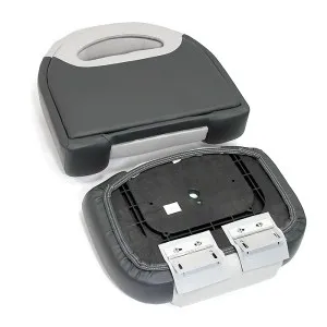 Сиденье мягкое Bass Boat Seat, серо-черное