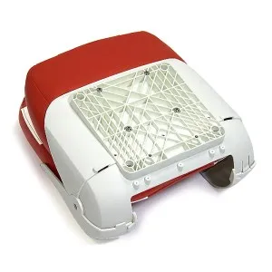 Сиденье мягкое складное Cruistyle III High Back Boat Seat, бело-красное