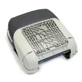 Сиденье мягкое складное Cruistyle III High Back Boat Seat, бело-серое