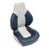 Сиденье мягкое складное Fish Pro, сине-серое