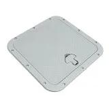 Крышка рундука 380х380 светло-серая пластмасса