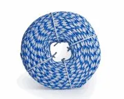 Шнур яхтенный ЭКСТРИМ 6мм бело-синий