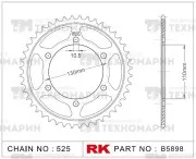 Звезда для мотоцикла ведомая B5898-43