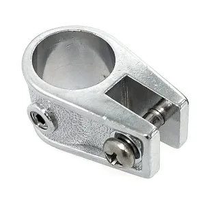 Кронштейн рамы тента 7/8" скользящий, сталь хромированная