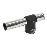 Держатель спиннинга сквозной на леер, нержавеющая сталь