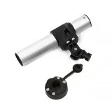 Держатель спиннинга сквозной на палубу быстросъемный, алюминий