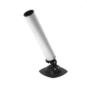 Держатель спиннинга торцевой на баллон наклонный, алюминий