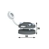 Замок быстросъемный с шайбой монтажной