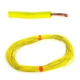 Провод 1.5 мм желтый (упак 20 м)