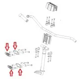 Вкладыши рулевой колонки (усиленные) Polaris SM-08750