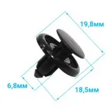 Заклепки для пластиковых навесных частей (10шт/уп) AT-04292