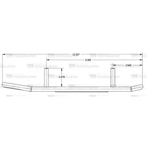 Конек лыжи BRP (комплект 2шт) A-04-0-4-450
