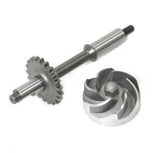 Крыльчатка помпы охлаждения (с валом) Kawasaki/Suzuki AT-10073A