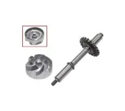 Крыльчатка помпы охлаждения (с валом) Kawasaki/Suzuki AT-10073A