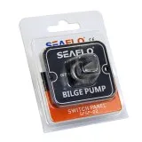 Панель управления для осушительного насоса (вкл/выкл) 12/24В, алюминий