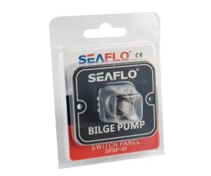 Панель управления для осушительного насоса (ручной запуск-выкл-авто) 12/24В, алюминий