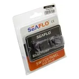 Панель управления с предохранителем для осушительного насоса (ручной-выкл-авто) 12/24В, алюминий