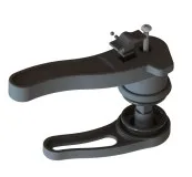 Ручка-задвижка поворотная левая, полиамид