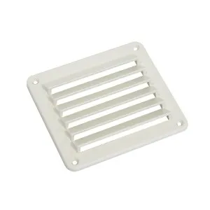 Крышка вентиляции ABS пластик 143х125х17мм, белая
