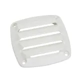 Крышка вентиляции нейлон 86х86х15мм, белая