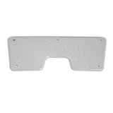 Накладка на транец 223x84 мм, серый пластик