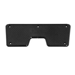 Накладка на транец 223х84 мм, черный пластик