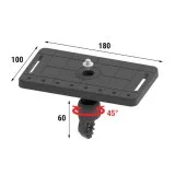 Площадка монтажная 180x100мм