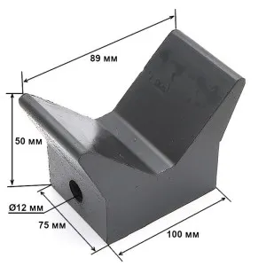 Упор подкильный 100х75х50мм