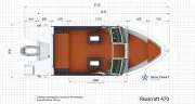 Моторная лодка REALCRAFT 470