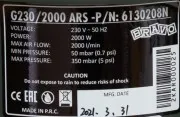 Электрический насос Bravo 230/2000 ARS