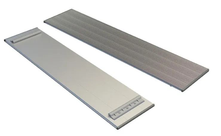 Банка на лодку ПВХ (1010/930 мм), алюминий